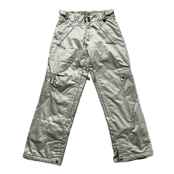 Ride Snowboards Pants - Ride Snowboards Light Beige Teflon Snowboarding Winter Snow Pants S